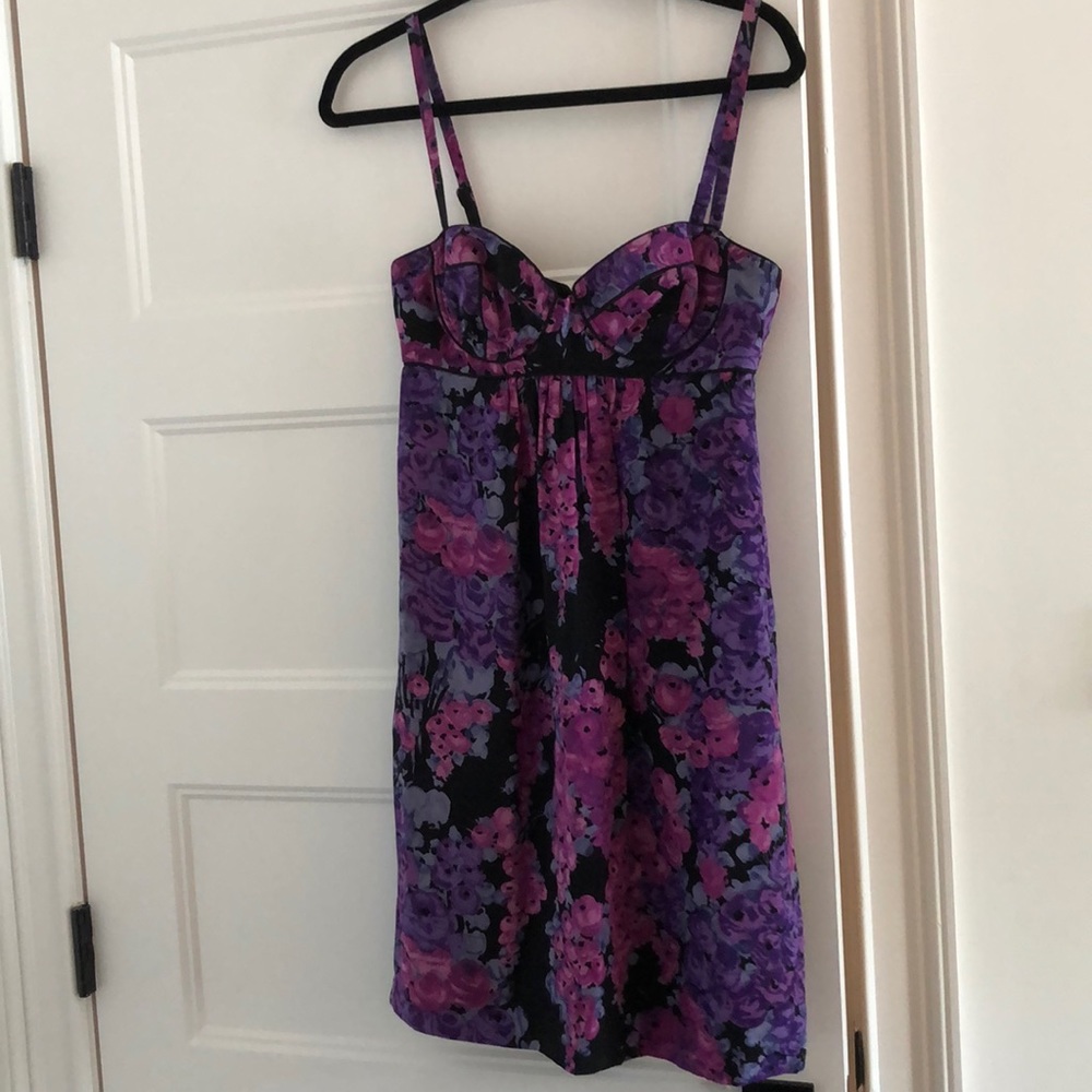 Rebecca Taylor bustier silk dress.
